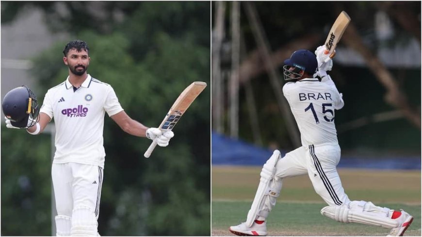 IND vs SL: दूसरे दिन का खेल खत्म, भारत हावी; देवदत्त पडिक्कल का शतक; गुरनूर बराड़ बल्ले से चमके