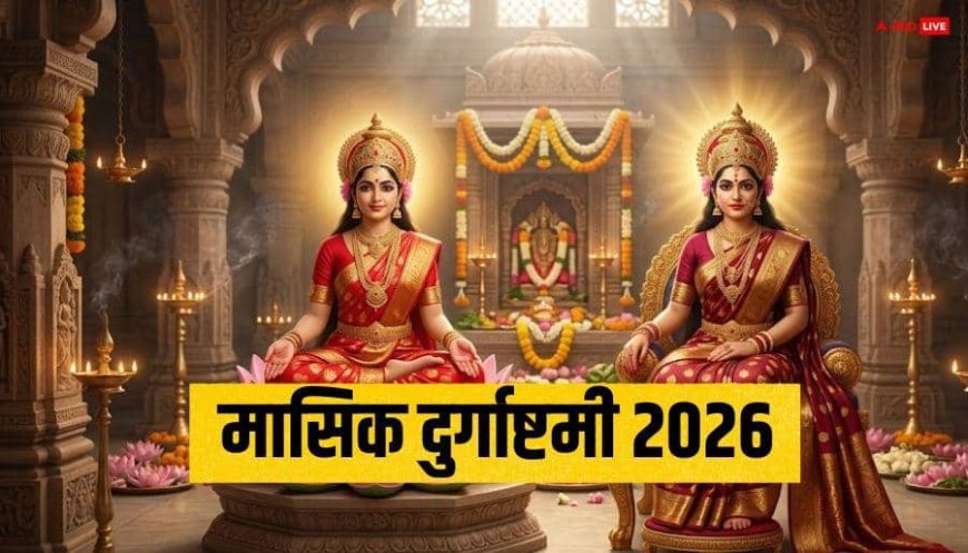 Masik Durga Ashtami 2026: गुरुवार को दुर्गाष्टमी, मां लक्ष्मी और दुर्गा को एक साथ कैसे करें प्रसन्न?