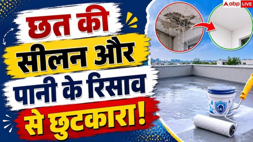 How To Fix Roof Leakage: छत की लीकेज और सीलन से हैं परेशान? ऐसे करें दरारों की पक्की मरम्मत