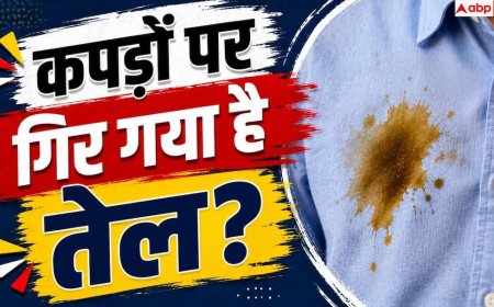 Oil Stain On Clothes: कपड़ों पर लग गया तेल का दाग, पाउडर डालें या पानी से करें साफ?