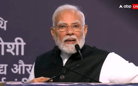 ‘2013 में देश निराशा के दलदल में था’, SRCC में PM मोदी का कांग्रेस पर हमला