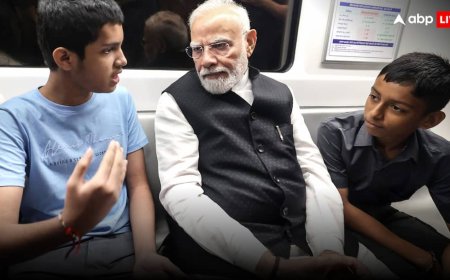 PM मोदी ने मेट्रो में किया सफर, बच्चों से की बात, काशी को क्यों किया याद
