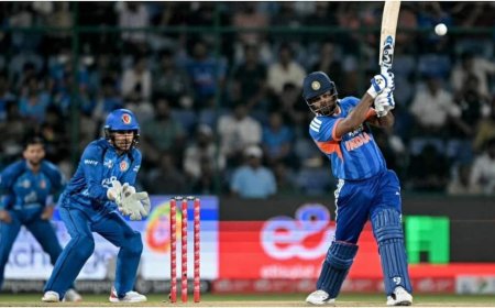 IND vs AFG 2nd T20 Highlights:  सैमसन-अभिषेक का गरजा बल्ला, भारत ने 7 विकेट से जीता दूसरा टी20; सीरीज पर कब्जा