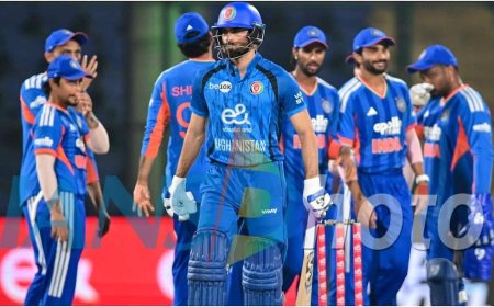 IND vs AFG: टॉप ऑर्डर ढेर, फिर राशिद-नबी ने धोया; दूसरे टी20 में अफगानिस्तान ने दिया 160 का लक्ष्य