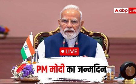 PM Modi Birthday Live: PM मोदी का 77वां जन्मदिन, गुजरात में जलाए जाएंगे 88 लाख दिए