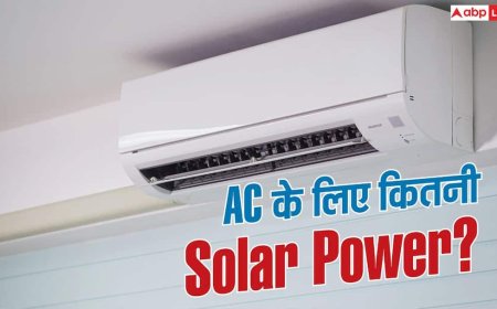 Mini Split AC चलाना है Solar से, पहले जानें कितने Panel लगेंगे?