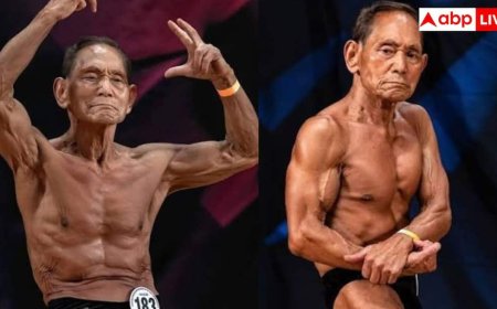 बगैर नॉनवेज खाए 90 की उम्र में बनाई बॉडी, जानिए शख्स की सेहत का राज