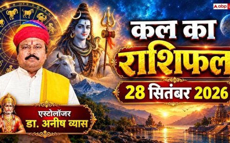Kal Ka Rashifal 28 September 2026: सोमवार को ध्रुव और व्याघात योग से इन राशियों की खुलेगी किस्मत, बंपर धन लाभ और करियर में बड़ी सफलता!