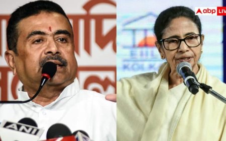ममता पर शुभेन्दु का तंज, कहा "एक हाथ में जमात तो दूसरे में दिमागी नक्सल"