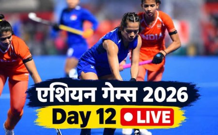 Asian Games 2026 Day 12 Live: लवलीना बोरगोहेन सेमीफाइनल में आगे, बॉक्सिंग में बढ़ी गोल्ड की उम्मीद