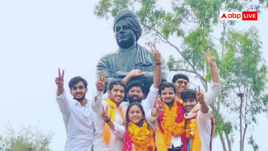 जंतर-मंतर छात्र आंदोलन के बाद ABVP की पहली बड़ी जीत, DUSU फतह के मायने?