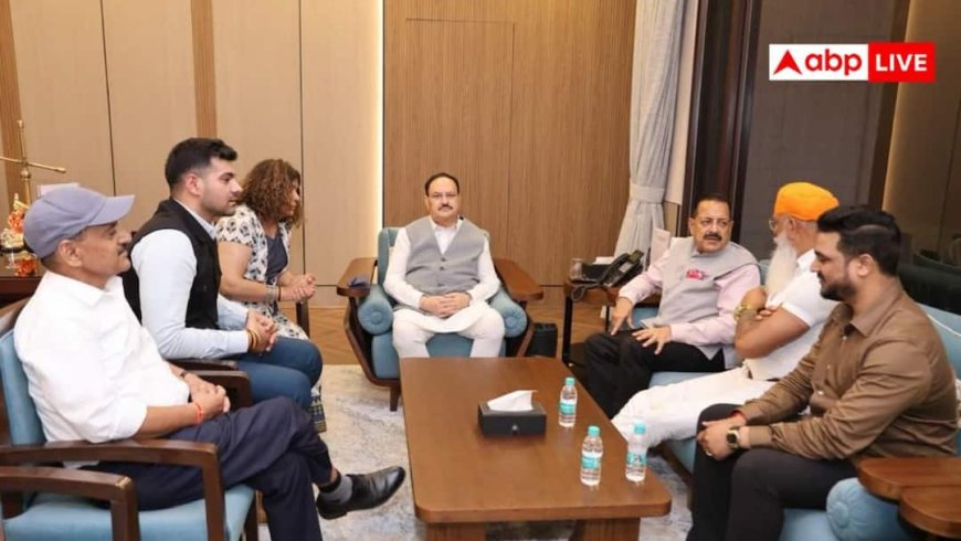 UGC रोलबैक को लेकर जेपी नड्डा से मिले सवर्ण नेता, महापंचायत पर बड़ा फैसला
