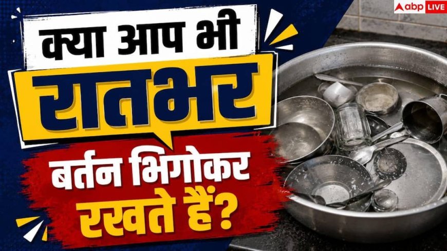 Dirty Dishes Overnight: क्या आप भी रातभर पानी में भिगोते हैं बर्तन? जानें डरावनी सच्चाई