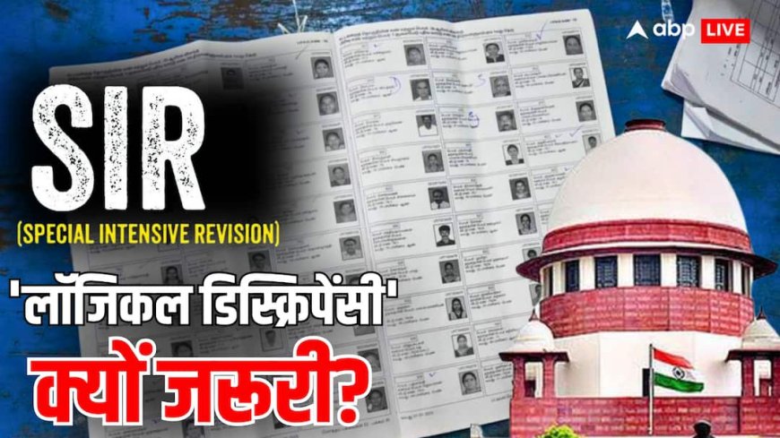 Explained: दिल्ली SIR में 'लॉजिकल डिस्क्रिपेंसी' क्या और कितने तरह की है? कैसे करें सामना