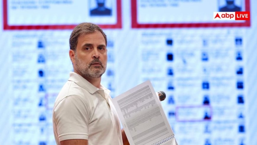 SIR-ECI विवाद पर राहुल गांधी का बड़ा हमला, 'संविधान के दुश्मनों का...'