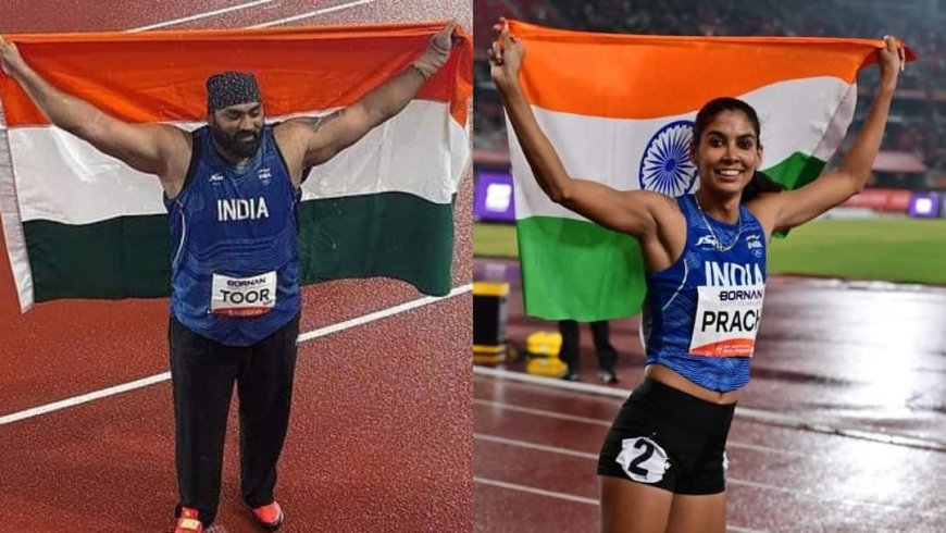 एशियन गेम्स: भारत की झोली में 2 और मेडल, प्राची और तूर ने जीते पदक