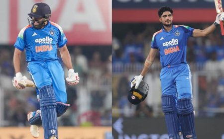 406 के चेज में शुभमन गिल के बाद रोहित शर्मा का शतक, खास सेलिब्रेशन से लूटी महफिल