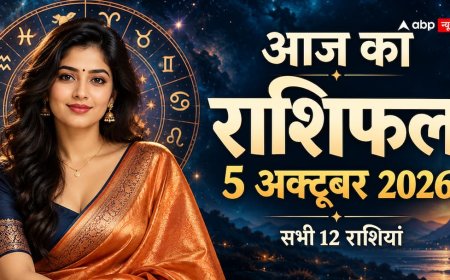 Aaj Ka Rashifal 5 October 2026: सोमवार को पुष्य नक्षत्र और दशमी श्राद्ध का संयोग, जानें मेष से मीन तक का भविष्यफल