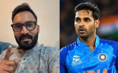 'चयनकर्ताओं ने हिम्मत...', भुवनेश्वर कुमार की वापसी से खुश दिनेश कार्तिक का बयान वायरल