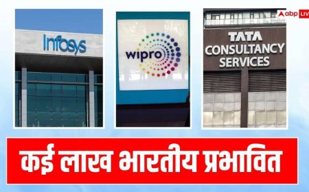 अमेरिका में भारतीय IT प्रोफेशनल्स को बड़ा झटका, TCS, इंफोसिस और विप्रो PERM से सस्पेंड