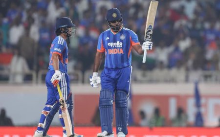 दूसरे टी20 में 249 बनाकर टीम इंडिया ने तोड़े 3 रिकॉर्ड, बनाया इतिहास का सबसे बड़ा स्कोर