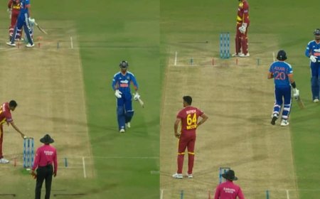 OUT नहीं थे तिलक वर्मा! भारत-वेस्टइंडीज तीसरे T20 में उड़ी खेल भावना की धज्जियां