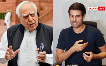 कपिल सिब्बल से मुलाकात के बाद ध्रुव राठी की PC, कहा- 'मैं सभी पार्टियों को...'