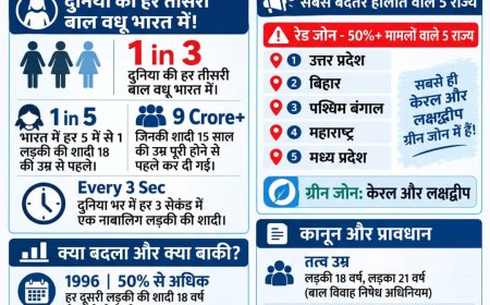 Child Marriage Report: भारत में बाल विवाह के खौफनाक आंकड़े