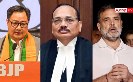 केरलम कांग्रेस के CJI पर विवादित पोस्ट को लेकर सियासत, भड़के किरेन रिजिजू