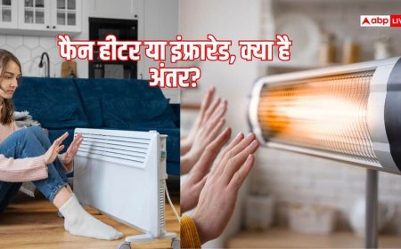 पंखे वाला हीटर vs बिना पंखे वाला, गर्मी देने की तकनीक में क्या अंतर?