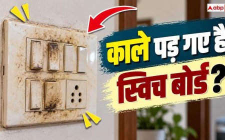 Switchboard Cleaning Tips: काले पड़ गए हैं स्विच बोर्ड? 2 मिनट में ऐसे चमकाएं