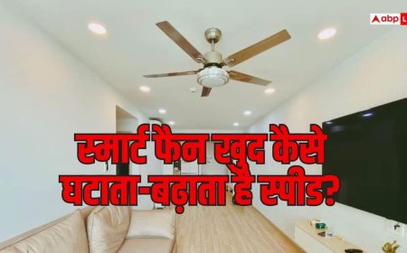 सेंसर से मोटर तक, स्मार्ट फैन खुद कैसे एडजस्ट करता है अपनी स्पीड?