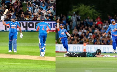 IND vs NZ 1st T20 Highlights: क्राइस्टचर्च में भारत ने रचा इतिहास, न्यूजीलैंड में सबसे बड़ा रन चेज़; नमन धीर ने पलटी बाजी