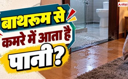 Bathroom Water Leakage: बाथरूम का पानी गेट से बाहर कमरे में आता है? ऐसे करें ठीक