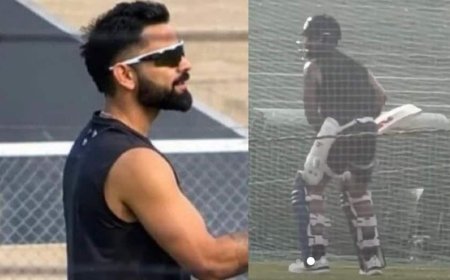 Watch: न्यूजीलैंड के खिलाफ ODI सीरीज के लिए विराट कोहली ने शुरू किया अभ्यास, जोश में दिखे 'किंग'