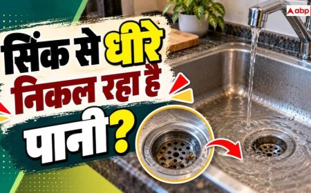 Sink Blockage: सिंक से धीरे-धीरे निकल रहा पानी, ये गलतियां हो सकती हैं वजह