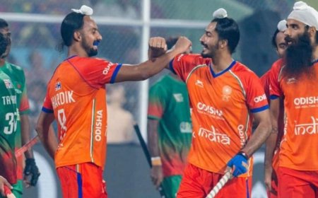 हॉकी चैंपियंस ट्रॉफी: जीत के साथ भारत की शुरुआत, बांग्लादेश को 13-0 से चटाई धूल