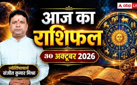 आज का राशिफल 30 अक्टूबर: मेष-धनु के व्यापार में बड़ा उछाल, कर्क को मिलेगा रुका धन