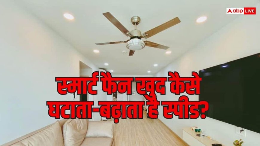 सेंसर से मोटर तक, स्मार्ट फैन खुद कैसे एडजस्ट करता है अपनी स्पीड?