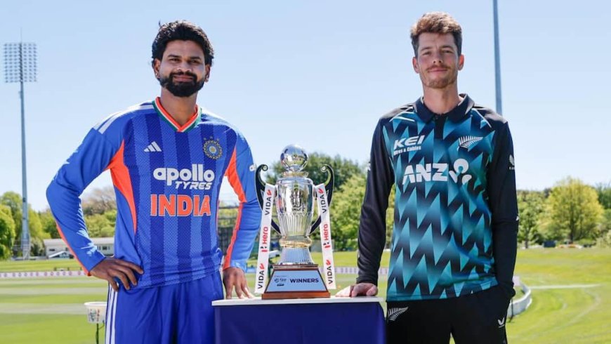 IND vs NZ 2nd T20I Live Score: 20 रन से पहले न्यूजीलैंड का दूसरा विकेट गिरा, भुवनेश्वर को मिली सफलता; मिचेल आउट