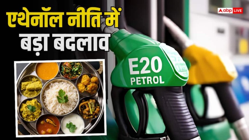 E20 पेट्रोल का नया संकट, क्या ईंधन के चक्कर में महंगी हो जाएगी आपकी थाली?