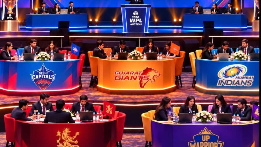 WPL 2027 Auction: किस टीम के पास कितने स्लॉट? जानें सभी का पर्स; 150 खिलाड़ियों की लगेगा बोली